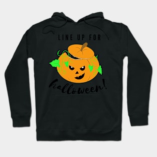 Line up for Halloween Hoodie